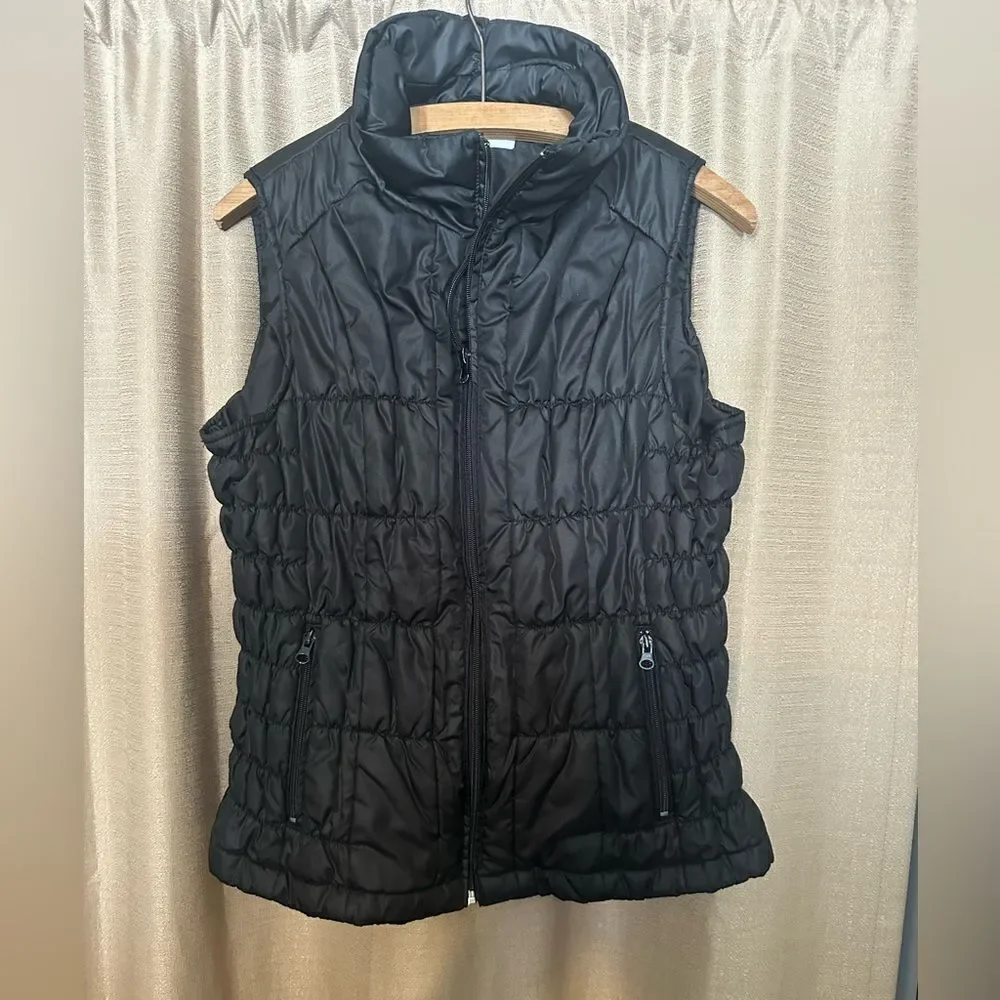 New York & Company Black Puffer Vest